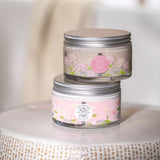 Set zum Vorteilspreis Samtige Körpercreme + Körperpeeling Granité Zarte Seerose
