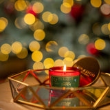 Duftkerze 90 g mit Deckel Am Tannenbaum