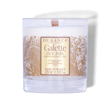 Duftkerze Holzdocht Drei Königskuchen 280g mit Windlichteffekt