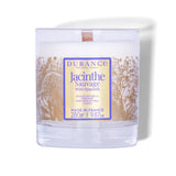 Duftkerze Holzdocht - Wilde Hyazinthe - 280g mit Windlichteffekt