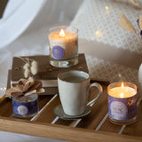 Duftkerze Wintermoschus mit Holzdocht 280g