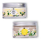 Set zum Vorteilspreis Samtige Körpercreme + Körperpeeling Granité Sinnliches Monoi