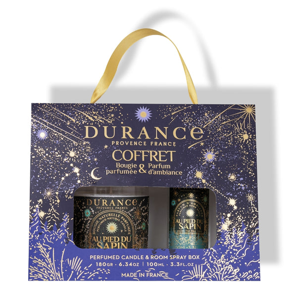 Geschenkbox, Noel 2025 Duftkerze 180g & Spray 100ml Am Tannenbaum