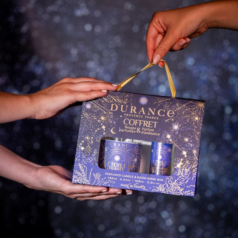 Geschenkbox, Noel 2025 Duftkerze 180g & Spray 100ml Sternschnuppe
