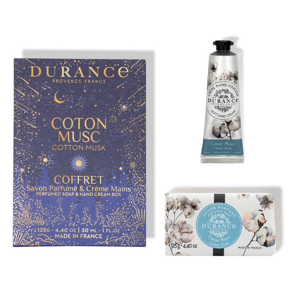 Geschenkset Noel Seife & Handcreme 2025 Baumwoll-Moschus