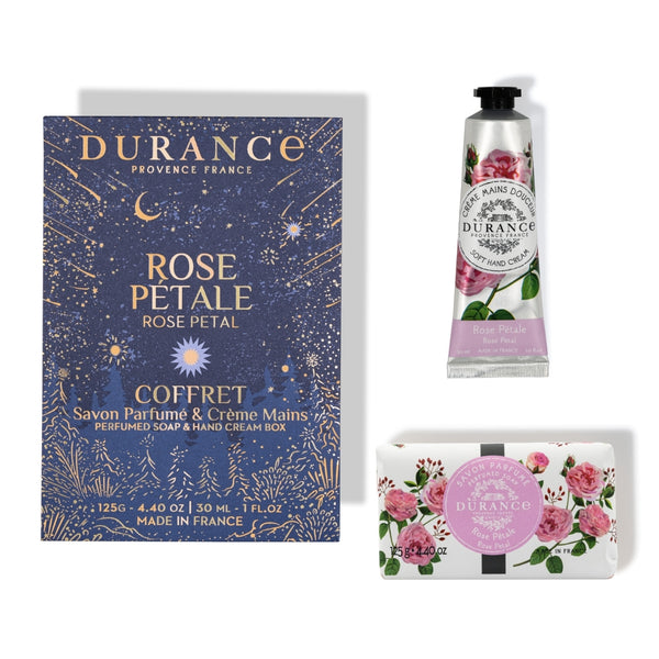 Geschenkset Noel Seife & Handcreme 2025 Rosenblütenblatt