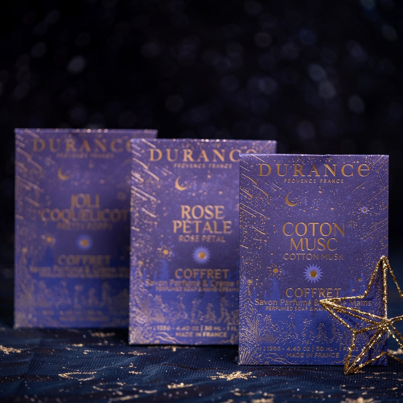 Geschenkset Noel Seife & Handcreme 2025 Schöne Mohnblume