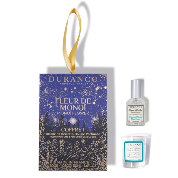 Geschenkset Noel Kopfkissenspray & Mini-Duftkerze 2025 Monoiblüte