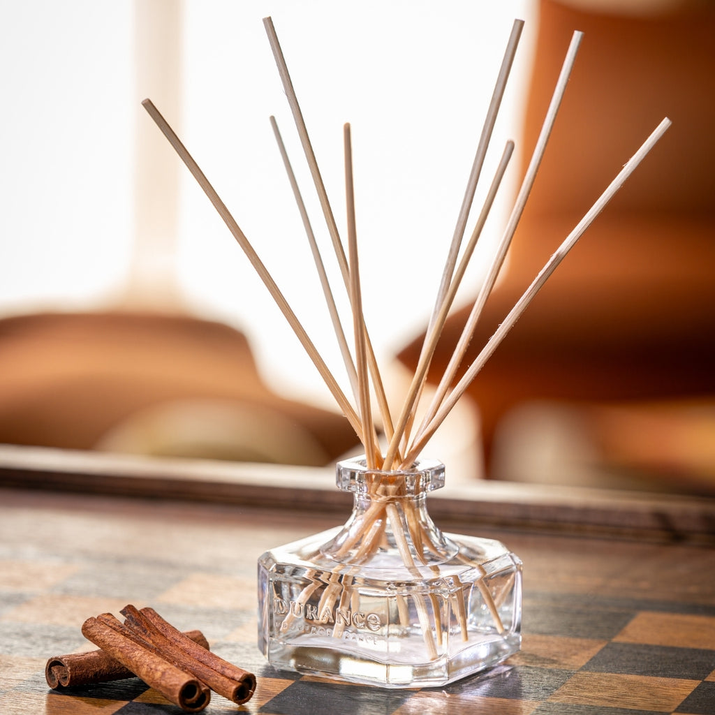 Durance Diffuser Raumduft-Diffuser Goldenes Teakholz 100ml – Durance