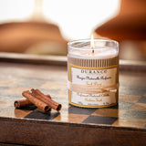 Duftkerze Goldenes Teakholz 180 g