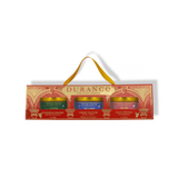 Geschenkset -Duftkerzen 3x90g Tannenbaum, Ballerina, Edelrose