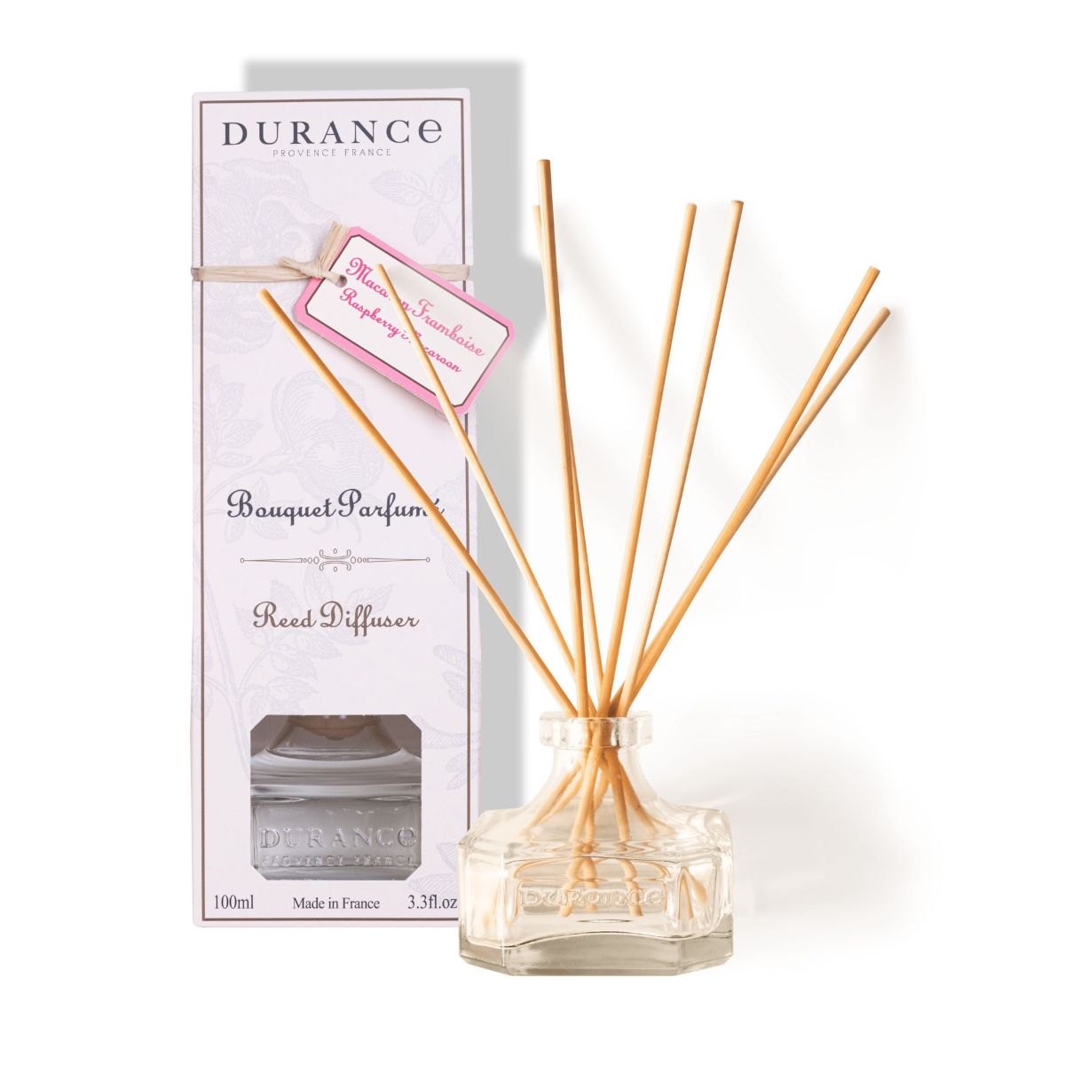 Durance Diffuser Raumduft-Diffuser Himbeermacaron 100 ml – Durance