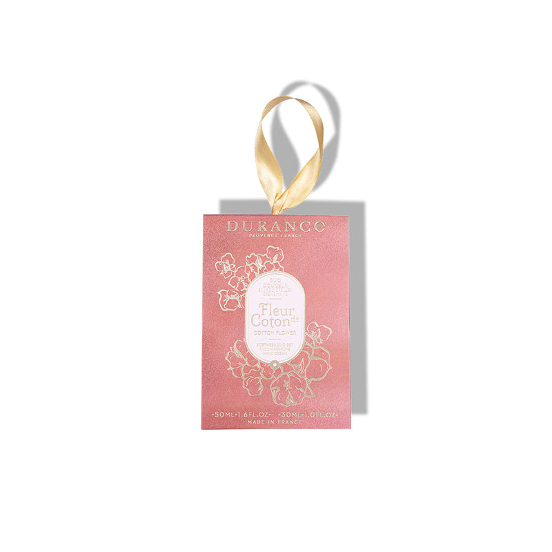 Wellness-Set Noel Kopfkissenspray 50ml & Handcreme 30ml - Baumwollblüte